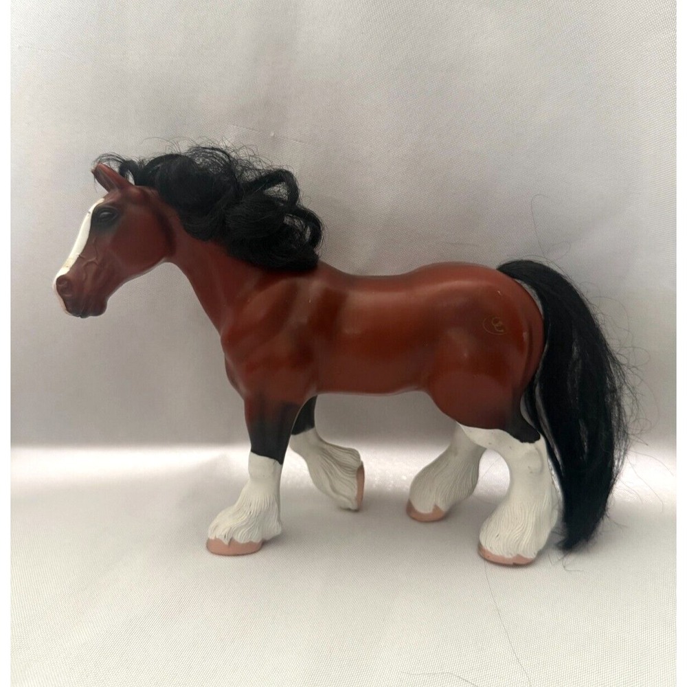 Clydesdale Toy Horse Figure